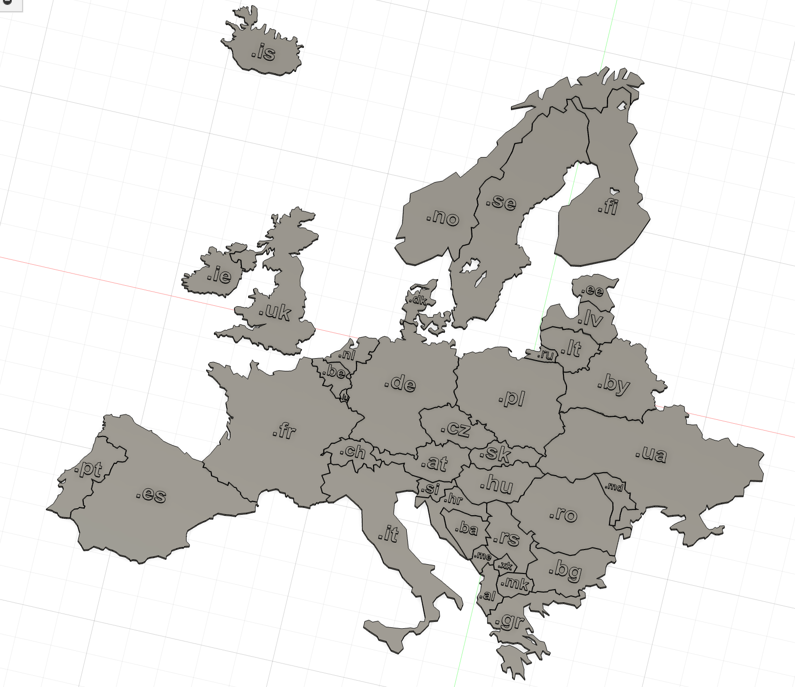 Magnesy kontury krajów - Kolekcjonerska mapa świata na lodówkę
