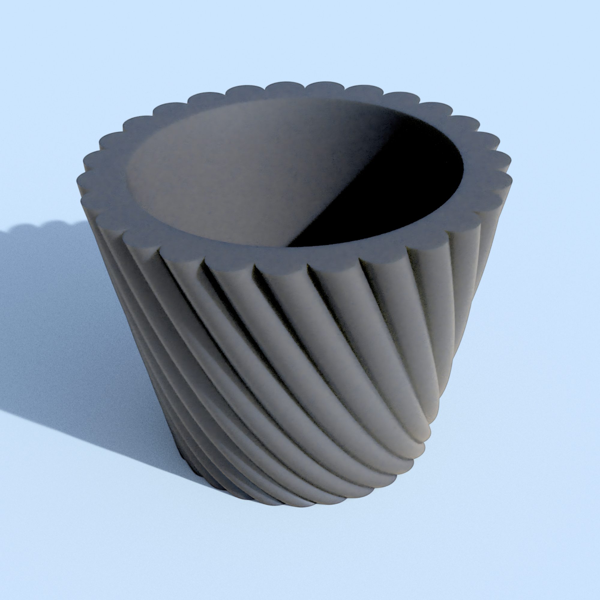 Mini doniczka - na sukulenty kaktusy małe rośliny do biura na biurko