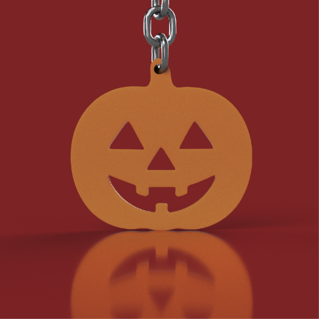 Dynia Jack-o-lantern - Brelok