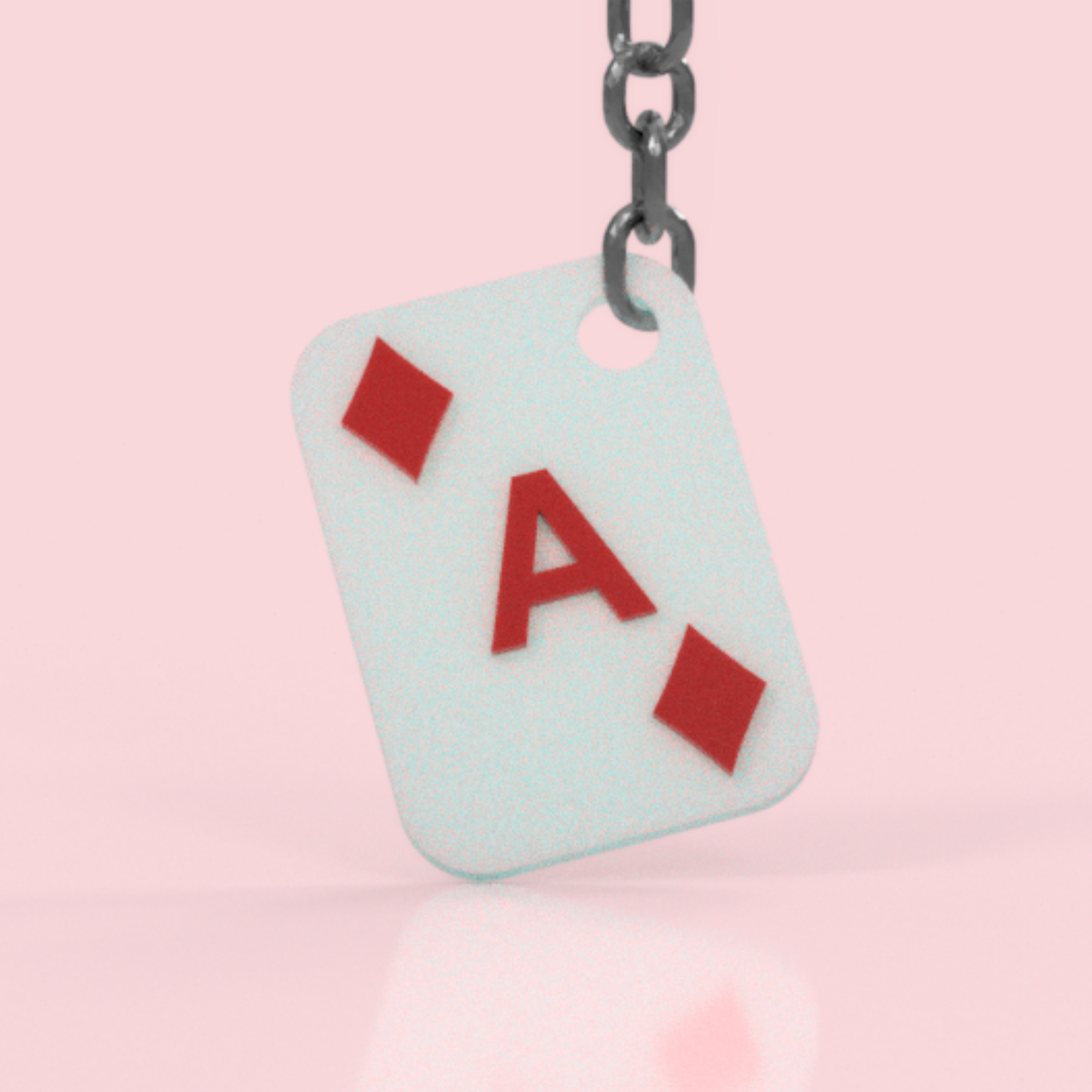 Brelok karta do gry personalizowany - prezent dla gracza poker brydż