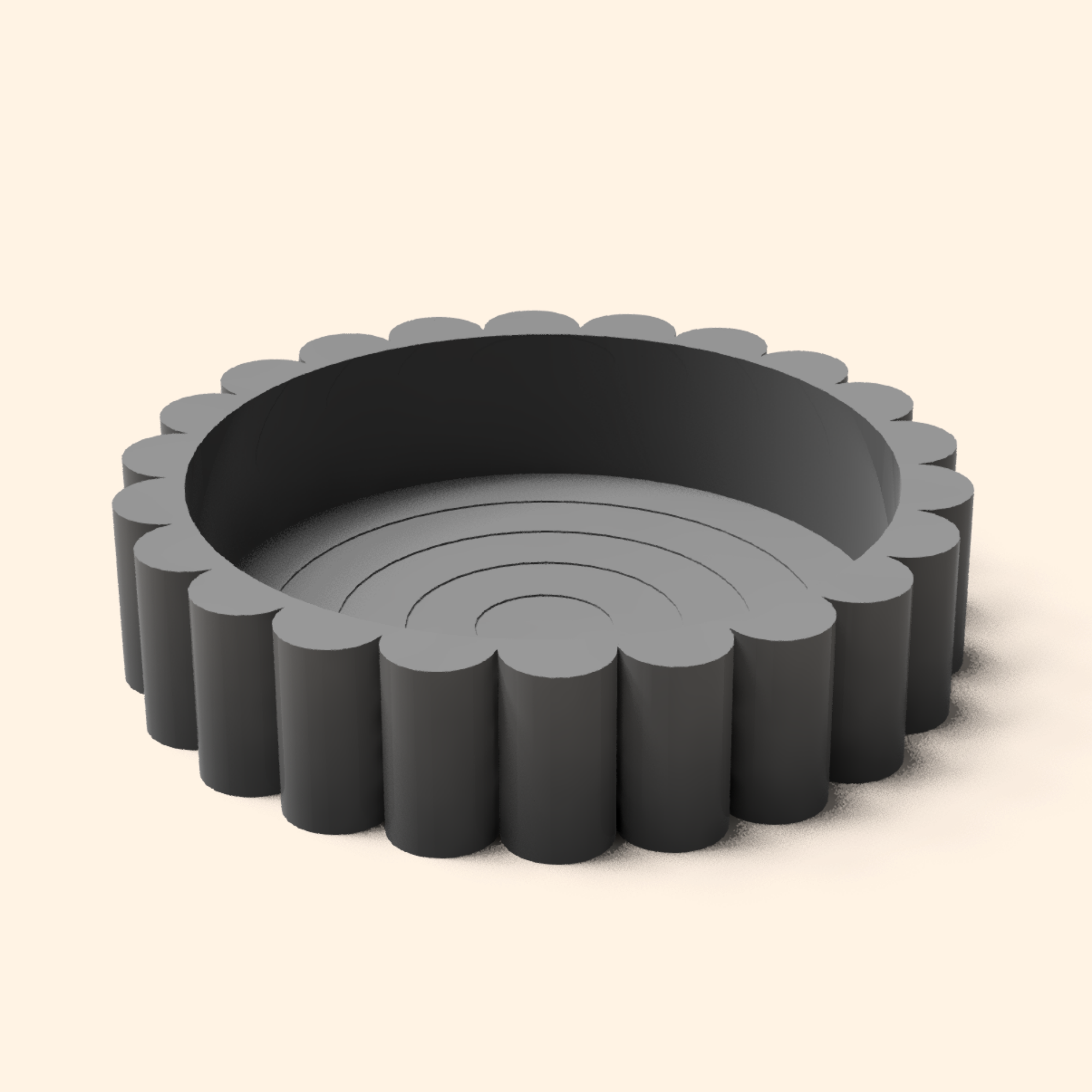 Organizer na drobiazgi druk 3D - miska na klucze, monety, biżuterię