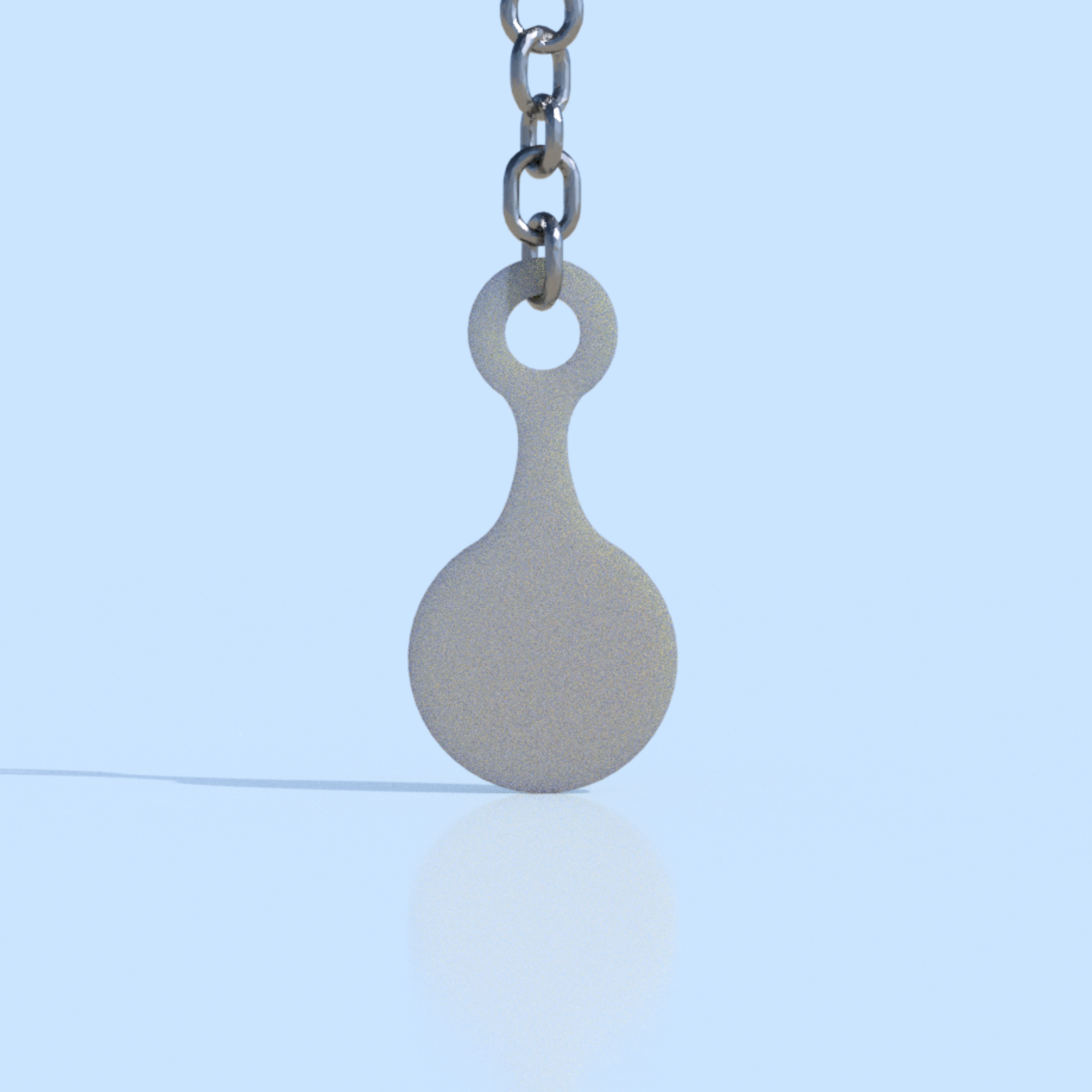 Brelok żeton do wózka sklepowego druk 3D - token zastępujący monetę