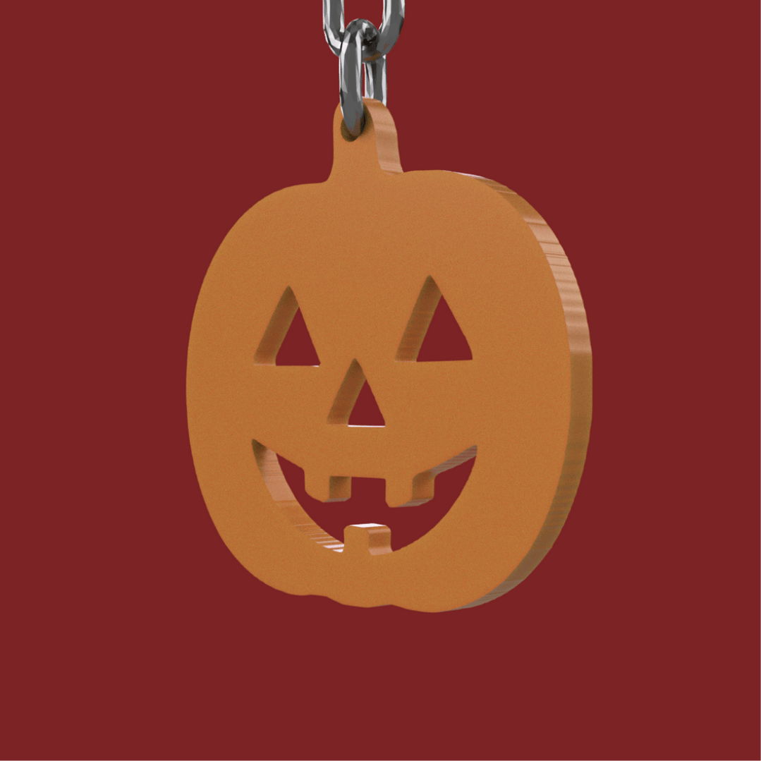 Dynia Jack-o-lantern - Brelok